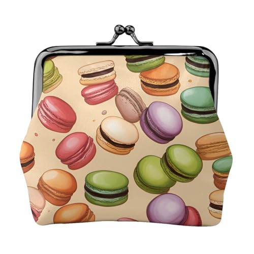 Macaron Biscuit Flavored Print Compact Coin Purse 11.5x10.5cm Cute Mini Wallet with Kiss Lock Waterproof Pouch Macaron Biscuit Flavored Print Compact Coin Purse 11.5x10.5cm Cute Mini Wallet with Kiss Lock Waterproof Pouch von GUOLGP