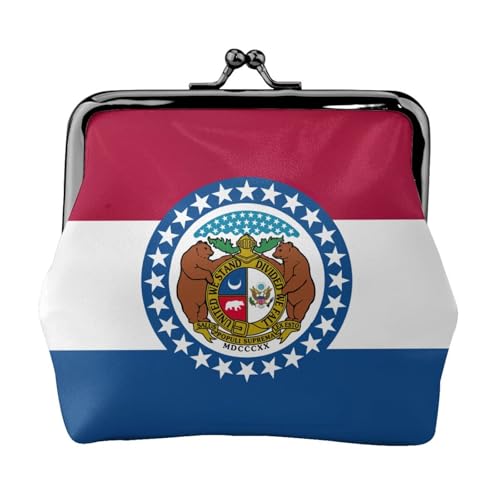 Missouri State Flag Print Compact Coin Purse 11.5 x 10.5 cm Cute Mini Wallet with Kiss Lock Waterproof Pouch Missouri State Flag Print Compact Coin Purse 11.5 x 10.5 cm Cute Mini Wallet with Kiss Lock Waterproof Pouch von GUOLGP