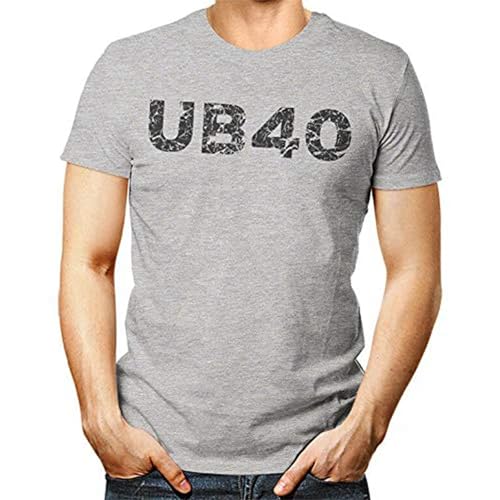 Ub40 Unisex Mens T Shirt Greys Man Top Reggae Band Retro Cool Size XL von GUOXIAOXI