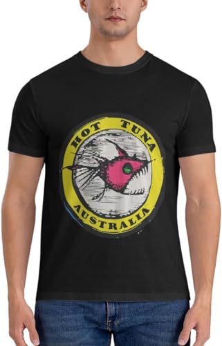 Tuna T-ShirtHOT... HOT Design Logo T-Shirt t Shirts for Men Graphic Sweat Shirt Black XL von GUOZHONGTIAN