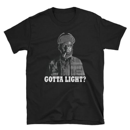 Twin-Peaks-Gotta-Light-Woodsman-David-Lynch-Unisex-T-Shirt-Dark-Colours Black L von GUOZHONGTIAN