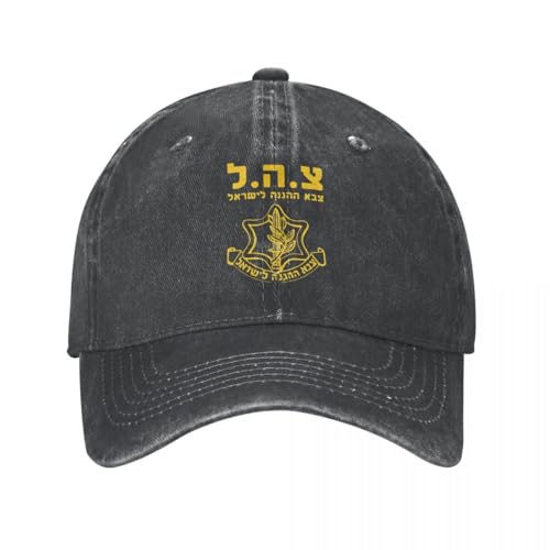 IDF Israel Defense Forces Baseballmützen Distressed Denim Snapback Hut Militär Armee Outdoor Reisen Unstrukturiert Soft Caps Hut Baumwolle IDF Israel Defense Forces Baseballmützen Distressed Denim Snapback Hut Militär Armee Outdoor Reisen Unstrukturiert Soft Caps Hut Baumwolle von GUPUOOU