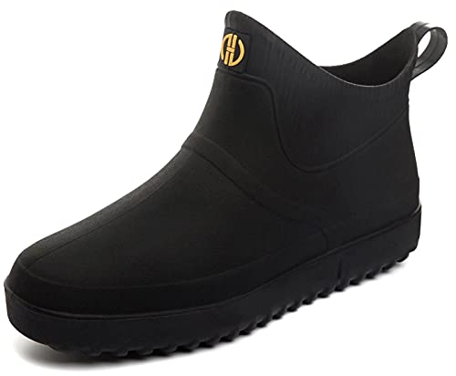 GURGER Gummistiefel Damen Kurz Kurzschaft Regenstiefel Wasserdicht Gummistiefeletten Regenstiefeletten Schwarz Größe 37 GURGER Gummistiefel Damen Kurz Kurzschaft Regenstiefel Wasserdicht Gummistiefeletten Regenstiefeletten Schwarz Größe 37 von GURGER