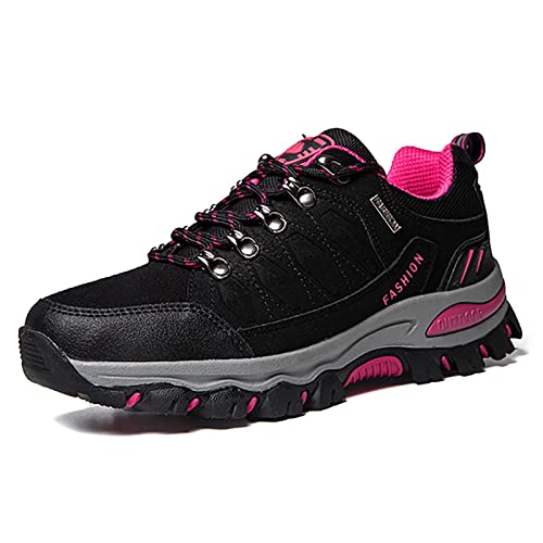 GURGER Wanderschuhe Damen Trekkingschuhe Wasserdicht Outdoor Schuhe Leicht Atmungsaktiv Trekking Walkingschuhe Schwarz Größe 39 GURGER Wanderschuhe Damen Trekkingschuhe Wasserdicht Outdoor Schuhe Leicht Atmungsaktiv Trekking Walkingschuhe Schwarz Größe 39 von GURGER