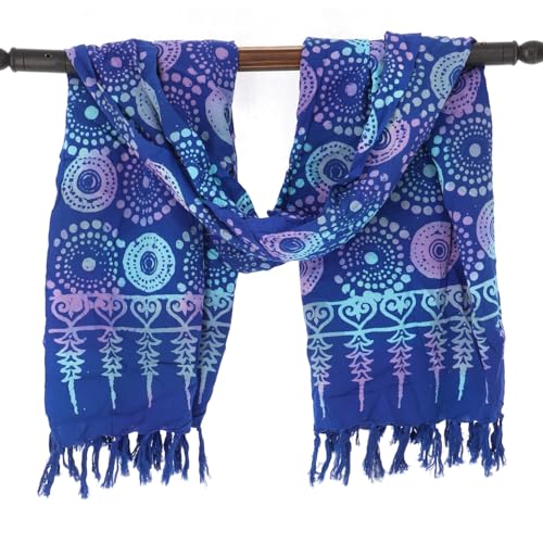 GURU SHOP Bali Batik Sarong, Wandbehang, Wickelrock, Sarongkleid, Strand Tuch - Blau/1, Herren/Damen, Synthetisch, 160x100 cm GURU SHOP Bali Batik Sarong, Wandbehang, Wickelrock, Sarongkleid, Strand Tuch - Blau/1, Herren/Damen, Synthetisch, 160x100 cm von GURU SHOP