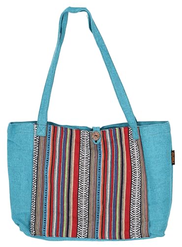 GURU SHOP Ethno Yogamattentasche, Tasche für Yogamatte, Yogatasche, Strandtasche, Shopper - Petrol, Herren/Damen, Blau, Baumwolle, Size:One Size, 30x45x15 cm, Taschen für Yogamatten GURU SHOP Ethno Yogamattentasche, Tasche für Yogamatte, Yogatasche, Strandtasche, Shopper - Petrol, Herren/Damen, Blau, Baumwolle, Size:One Size, 30x45x15 cm, Taschen für Yogamatten von GURU SHOP