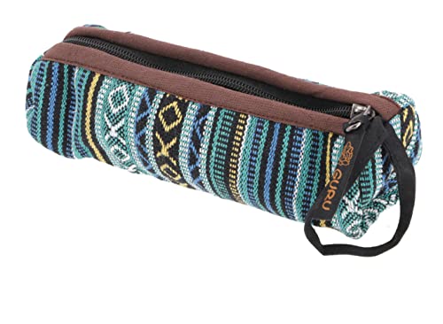 GURU SHOP Große Stifttasche Ethno, Federmäppchen - Modell 8, Unisex - Erwachsene, Baumwolle, 7x20x7 cm von GURU SHOP