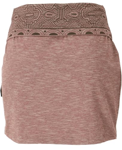 GURU SHOP Minirock aus Bio-Baumwolle, Organic Yoga Rock - Cappuccino, Damen, Size:M GURU SHOP Minirock aus Bio-Baumwolle, Organic Yoga Rock - Cappuccino, Damen, Size:M von GURU SHOP