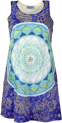 GURU SHOP Psytrance Minikleid, Longtop - Lotus Mandala, Damen, Baumwolle GURU SHOP Psytrance Minikleid, Longtop - Lotus Mandala, Damen, Baumwolle von GURU SHOP