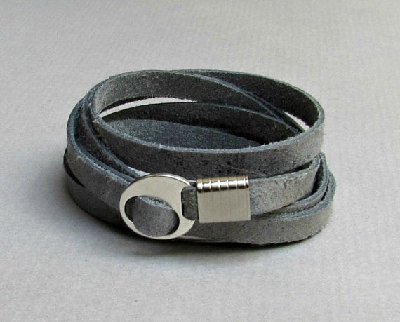 Herren Lederarmband, Wickelarmband Manschette, Unisex Armband, Verstellbar Auf Ihr Handgelenk Herren Lederarmband, Wickelarmband Manschette, Unisex Armband, Verstellbar Auf Ihr Handgelenk von GUSFREE