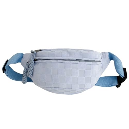 Bauchtasche Herren Damen Laufgürteltasche, Nylon Hüfttasche Wandern, Doggy Bag Crossbody Bag für Reisen Joggen Gehen (Blau) von GUSXPPD