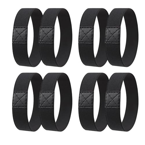 GUTERTOP 4 Paar Schnürsenkel Fixierband für Fußballschuhe gegen sich lösende Schleifen, reißfeste Fixierung aus nachhaltigem rPET von GUTERTOP