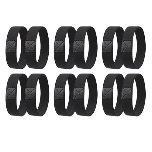 GUTERTOP 6 Paar Schnürsenkel Fixierband für Fußballschuhe gegen sich lösende Schleifen, reißfeste Fixierung aus nachhaltigem rPET von GUTERTOP