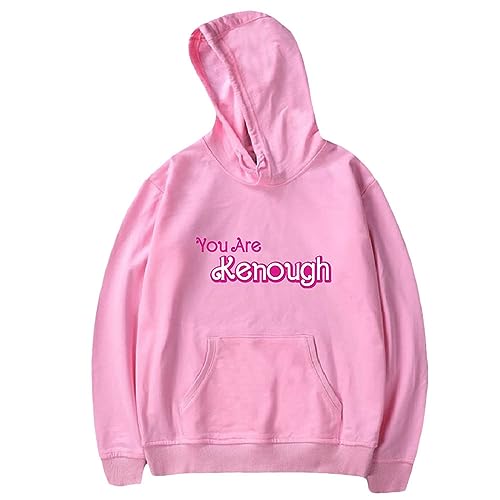 GUTOUWAN Damen Hoodie Hoodie Schwarz Pullover Kenough Tshirt I Am Kenough Im Kenough Hoodie Im Kenough Hoodie Decke Zipper Hoodie Hoodie Herren Kenough Pullover Kenough IAM Kenough I'm Kenough Shirt von GUTOUWAN