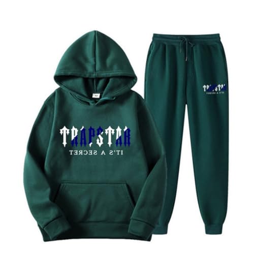 GUTOUWAN Trapstar Workout Set Trapstar Sport Damen Set Trapstar Jogginanzug Trapstar Damen Hausanzug Trapstar Traningsanzuganzug Damen Trapstar Sweatanzug Damen Trapstar Sportkleidung Damen Trapstar von GUTOUWAN