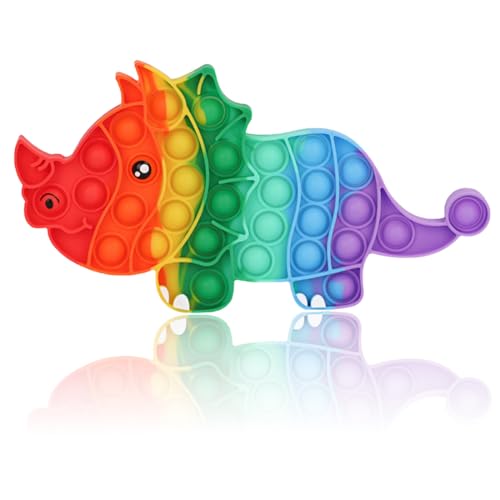 Pop it Fidget Toy, Pop It Bubble Sensory Fidget Toy, Antistress Spielzeug, Bubble Popet Antistress Spielzeug, Anti Stress Spielzeug für Kinder und Erwachsene Sensorik von GVEYIQK