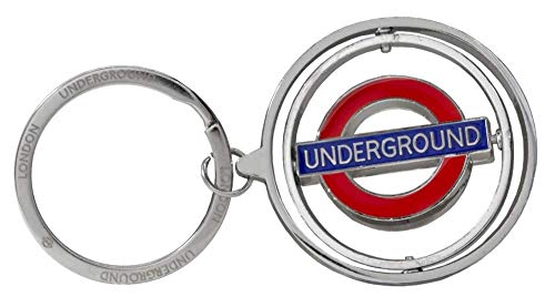 London Underground Roundel Underground Spinner Schlüsselanhänger (gwc), Siehe Abbildung, S, Modern von GWC