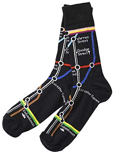 GWCC TFL™6301 Mens Licensed Underground™ Tube Map Sock Size 6-11 von GWCC