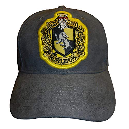 Hufflepuff Cap - Faux Suede - CHARCOAL - One Size von GWCC