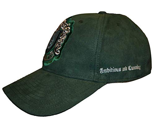 Slytherin Cap - Faux Suede - BOTTLE GREEN - One Size von Wizarding World