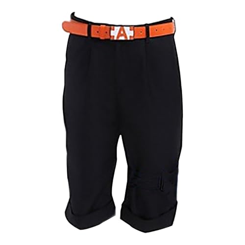 GWOKDAN Anime-Cosplay-Kostüm, Hose, Shorts, Halloween-Outfits für Herren, Schwarz, XX-Large von GWOKDAN