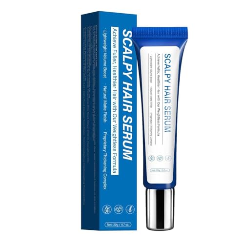 Foladrop Haarampullen-Serum, Haarserum für Frauen & Männer, Haarausfall & dünner werdendes Haar, fördert das Haarwachstum, leicht, nicht fettend, für volleres Aussehen von GWQYHFEN