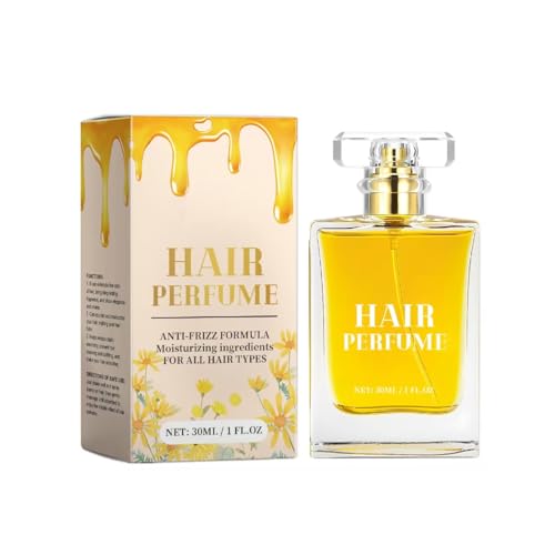 Haarparfüm-Ölspray für Damen, lang anhaltendes Pheromonparfüm, pflegendes und feuchtigkeitsspendendes Haarglanzspray, zur Verbesserung trockener Haare von GWQYHFEN