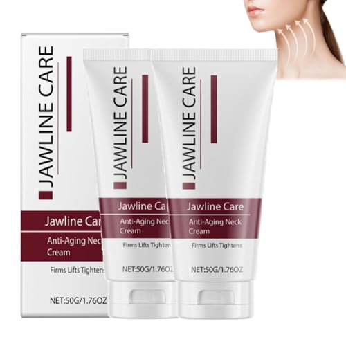Jawline Shaper Creme für Frauen, Sofort-Halsstraffung, pflegt die Haut, strafft, wirkt gegen Falten und sorgt für ebenmäßige Haut, geeignet für alle Hauttypen Jawline Shaper Creme für Frauen, Sofort-Halsstraffung, pflegt die Haut, strafft, wirkt gegen Falten und sorgt für ebenmäßige Haut, geeignet für alle Hauttypen von GWQYHFEN