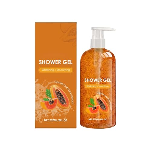 Papaya Oil-Control Feuchtigkeitsspendendes Duschgel für Damen und Herren. Entfernt effektiv Unreinheiten und beruhigt aufgehellte Haut. von GWQYHFEN