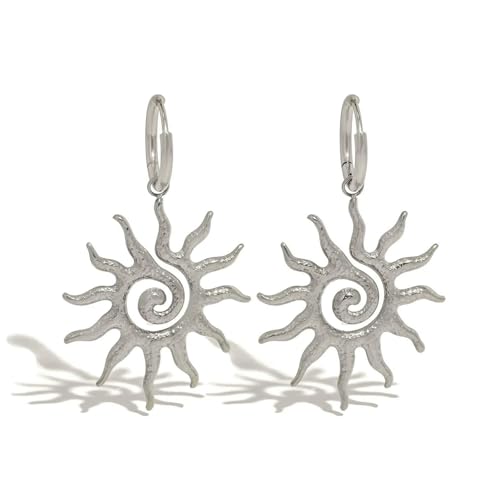 Halskette mit Spiralanhänger für Damen, 18 Karat vergoldet, hypoallergener Edelstahl, für den täglichen Gebrauch und Boho-Geschenkideen, Schmuck, Metall, Legierung Halskette mit Spiralanhänger für Damen, 18 Karat vergoldet, hypoallergener Edelstahl, für den täglichen Gebrauch und Boho-Geschenkideen, Schmuck, Metall, Legierung von GWSGSFAS