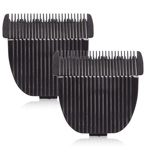 GXGM 2 Stück Rasierer Für Pana-Sonic Wer9902 Replacement Blades For Er-Gp80 Er1611 Er1512 Er1511 Er1510 Er1610 Er160 Er153 Er152 Er151(Schwarz) von GXGM