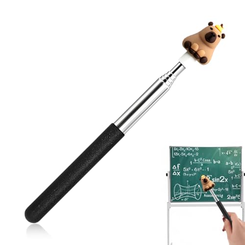 GXGM Pointer Finger，Zeigestab Ausziehbar, Telescopic Teacher Pointer, Stainless Steel Children'S Extendable Pointer Stick For Classroom, Personal Interaction（Wasserschwein，A） von GXGM