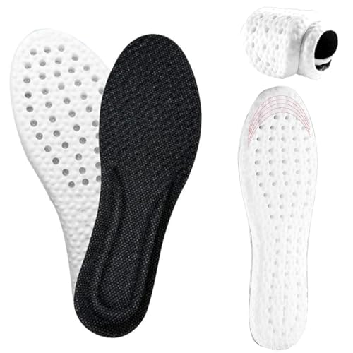 GXGM SPORT Einlegesohlen ideal für Sport und Alltag - Atmungsaktive, weiche, stoßdämpfende Einlegesohlen Herren und Damen - Einlegesohlen Arbeitsschuhe von GXGM