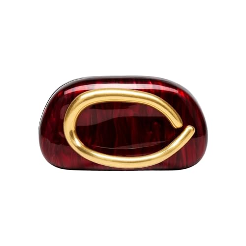 Frauen Große Messing Metall Kupplung Abend Taschen Braut Hochzeit Geldbörsen Und Handtaschen Strand Geschenk(Gold) von GXMDSGZ