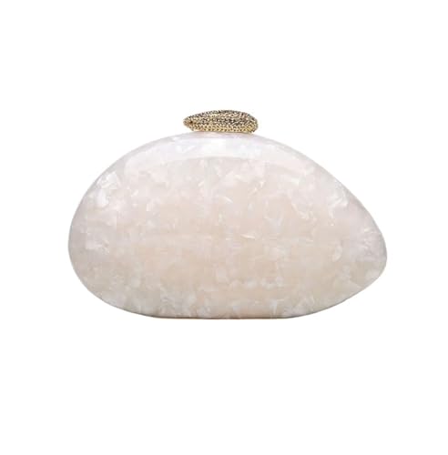 GXMDSGZ Abendtaschen Schulter Sonderform Hochzeit Handtaschen Mode Clutch Crossbody Bag Shell Elegante Damen Hand Geldbörsen(C-97 flower) von GXMDSGZ