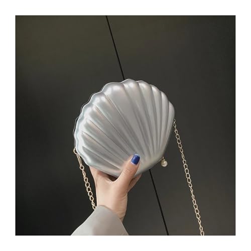 GXMDSGZ Mode Frauen Schulter Handtaschen Shell Tasche Kette Niedlich Pailletten Kleine Telefon Geld Beutel Reißverschluss Umhängetaschen for(Blue) von GXMDSGZ