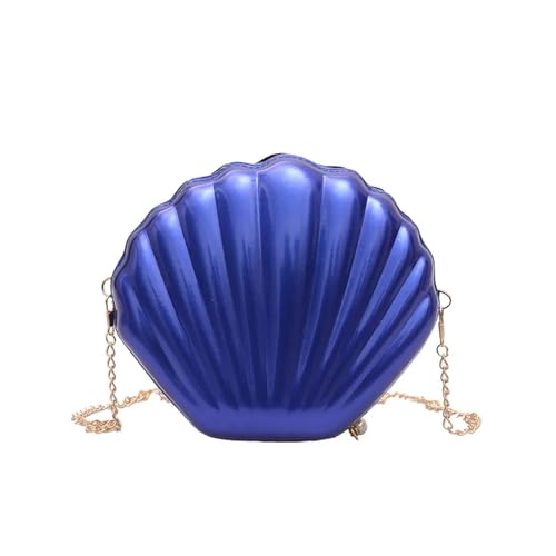 GXMDSGZ Mode Frauen Schulter Handtaschen Shell Tasche Kette Niedlich Pailletten Kleine Telefon Geld Beutel Reißverschluss Umhängetaschen for(SKY BLUE) von GXMDSGZ