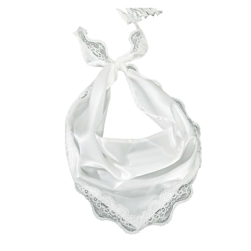 Seide Kopftuch Bandanas Einfarbig Turban Haarbänder Stirnband Frauen Elegante Schwarz Weiß Headwarps Mädchen Bandana Haar Zubehör FüR Den Strand(Cb4975b) von GXMDSGZ