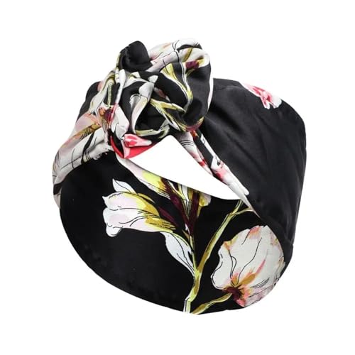 Seide Kopftuch Bandanas Stoff-Stoff-Draht-Stirnbänder, florales Metalldraht-Haarband, Kopfbedeckung for Mädchen FüR Den Strand(4) von GXMDSGZ