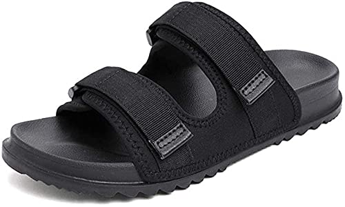 GXQFF Diabetiker Sandalen Herren Extra Weit,diabetikerschuhe Diabetiker Schuhe Herren Geschwollene Füße Diabetes Walking Schuhe Bogen Unterstützung Orthopädische Turnschuhe-Schwarz||42 EU von GXQFF