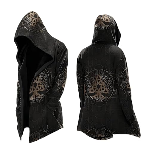 GXYANiaoy Halloween Männer - Glow In The Dark Skelett & Kürbis Muster Weicher Baumwoll - Polyester Mix Relaxed Fit Langärmlig Ideal Für Halloween - Partys & Cosplay Trendige Spooky Designs von GXYANiaoy