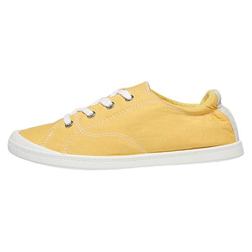 GXYANiaoy Schuhe Damen Sneaker, Flache Low Bequeme Leinenschuhe Weite Passform Freizeitschuhe Übergröße Einfarbig Weich Turnschuhe Sommer Atmungsaktiv Laufschuhe Mode Casual rutschfest Sportschuhe GXYANiaoy Schuhe Damen Sneaker, Flache Low Bequeme Leinenschuhe Weite Passform Freizeitschuhe Übergröße Einfarbig Weich Turnschuhe Sommer Atmungsaktiv Laufschuhe Mode Casual rutschfest Sportschuhe von GXYANiaoy