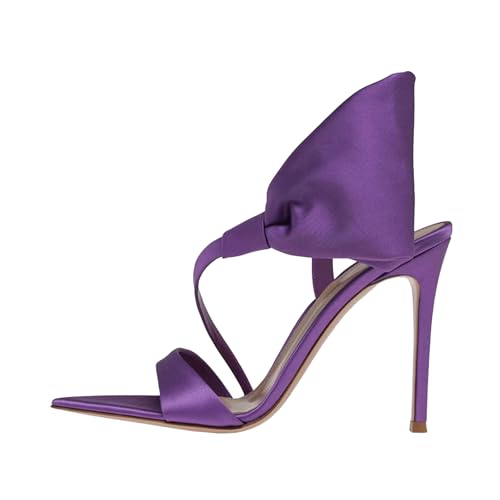GXYHJVMFPSC High Heels Damen Ein Riemen Spitz Offene Zehen Sandalen Stiletto Hochzeit Brautschuhe 12 CM-Purple||34 GXYHJVMFPSC High Heels Damen Ein Riemen Spitz Offene Zehen Sandalen Stiletto Hochzeit Brautschuhe 12 CM-Purple||34 von GXYHJVMFPSC