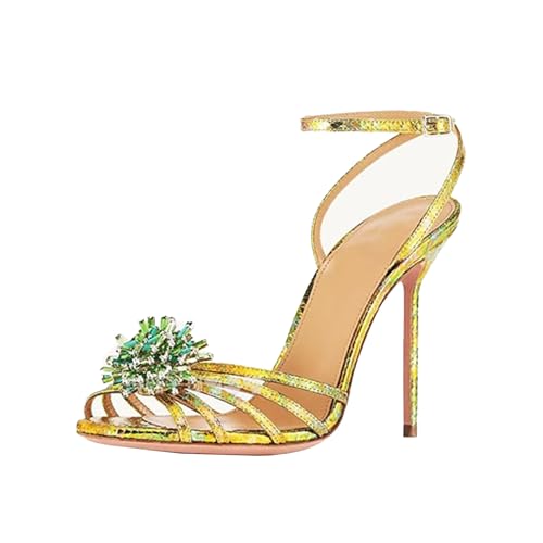 GXYHJVMFPSC High Heels Damen Offene Runde Zehen Sandalen Mit Knöchelriemchen Stiletto Strass Pumps Abendschuhe Partyschuhe 12 CM-gold||numeric_41 GXYHJVMFPSC High Heels Damen Offene Runde Zehen Sandalen Mit Knöchelriemchen Stiletto Strass Pumps Abendschuhe Partyschuhe 12 CM-gold||numeric_41 von GXYHJVMFPSC