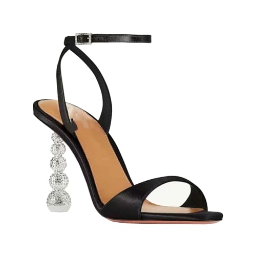 GXYHJVMFPSC High Heels Damen Sandalen Runder Zehen Knöchelriemen Formelle Party Abschlussball Pumps 10 Cm-black||numeric_41 GXYHJVMFPSC High Heels Damen Sandalen Runder Zehen Knöchelriemen Formelle Party Abschlussball Pumps 10 Cm-black||numeric_41 von GXYHJVMFPSC