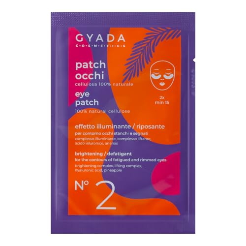 GYADA COSMETICS, Augen-Patch, aufhellend und ermüdend, für einen frischen und erholten Blick, mit Hyaluronsäure und Ananas, 5 ml von GYADA COSMETICS