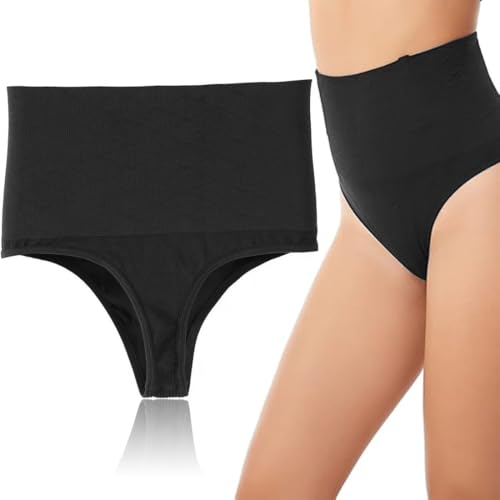 Bauchweg Unterhose Damen Miederhose, 1 Stück Bauchweg Unterhose Damen Shapewear Miederslip, Shapewear Stark Formend Bauch Weg Bauchkontrolle Unterwaesche Body Shaper Miederslips Tanga Unterwäsche von GYCAQAC