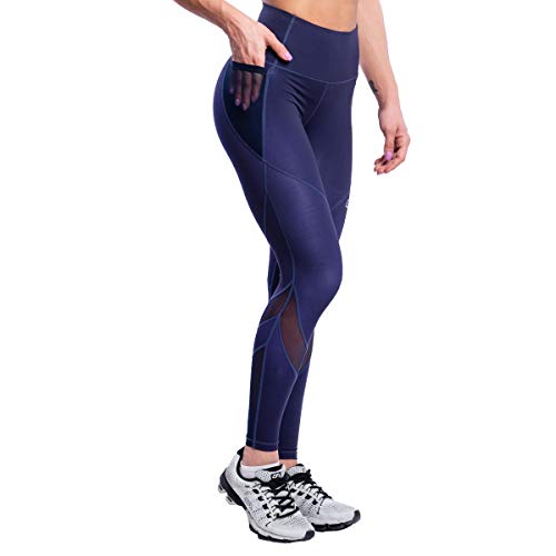 GYM AESTHETICS 1+1 2023 Aktiv Hight Waist Leggings Damen sportleggins Damen lang Kompression schnell trocknend Leggins, Cinch-Taille Funktionsleggings thermoleggings für Yoga und Sportarten von GYM AESTHETICS