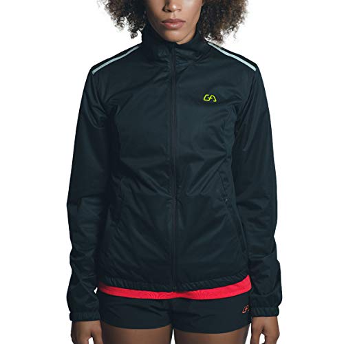 GYM AESTHETICS Damen Funktions Baumwollhandgefühl Kapuzenjacke mit Reißverschluss Atmungsaktiv Sweatjacke Hoodie Slim Training Jacke Outdoor Jacken, Für Training und andere Sport von GYM AESTHETICS