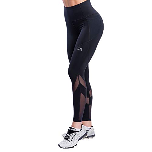 GYM AESTHETICS 2024 Aktiv Hight Waist Leggings Damen sportleggins Damen lang Kompression schnell trocknend Leggins Funktionsleggings thermoleggings von GYM AESTHETICS